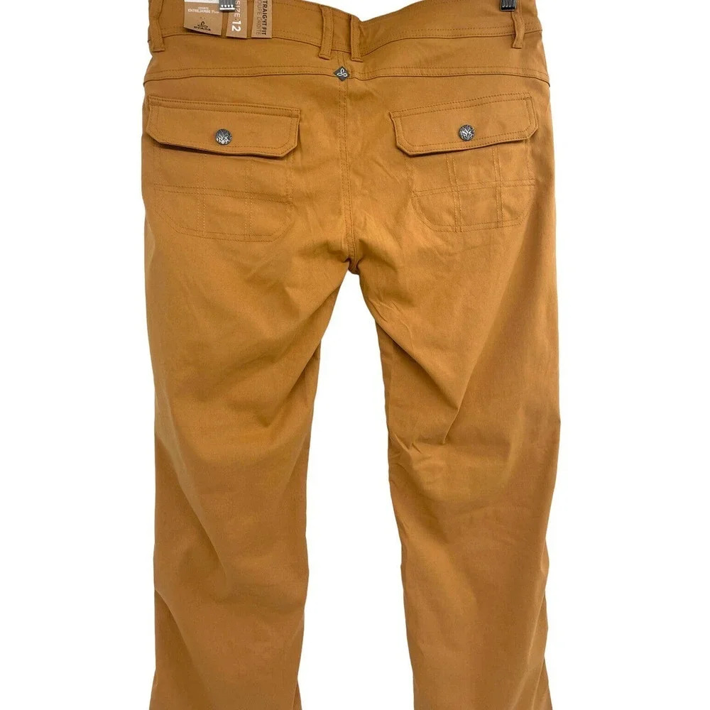 PrAna Women’s Halle Hiking Pants 12 Straight Leg Earthbound New 28" Inseam - Picture 5 of 16